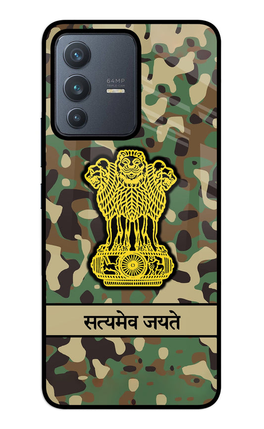 Satyamev Jayate Army Vivo V23 5G Glass Case