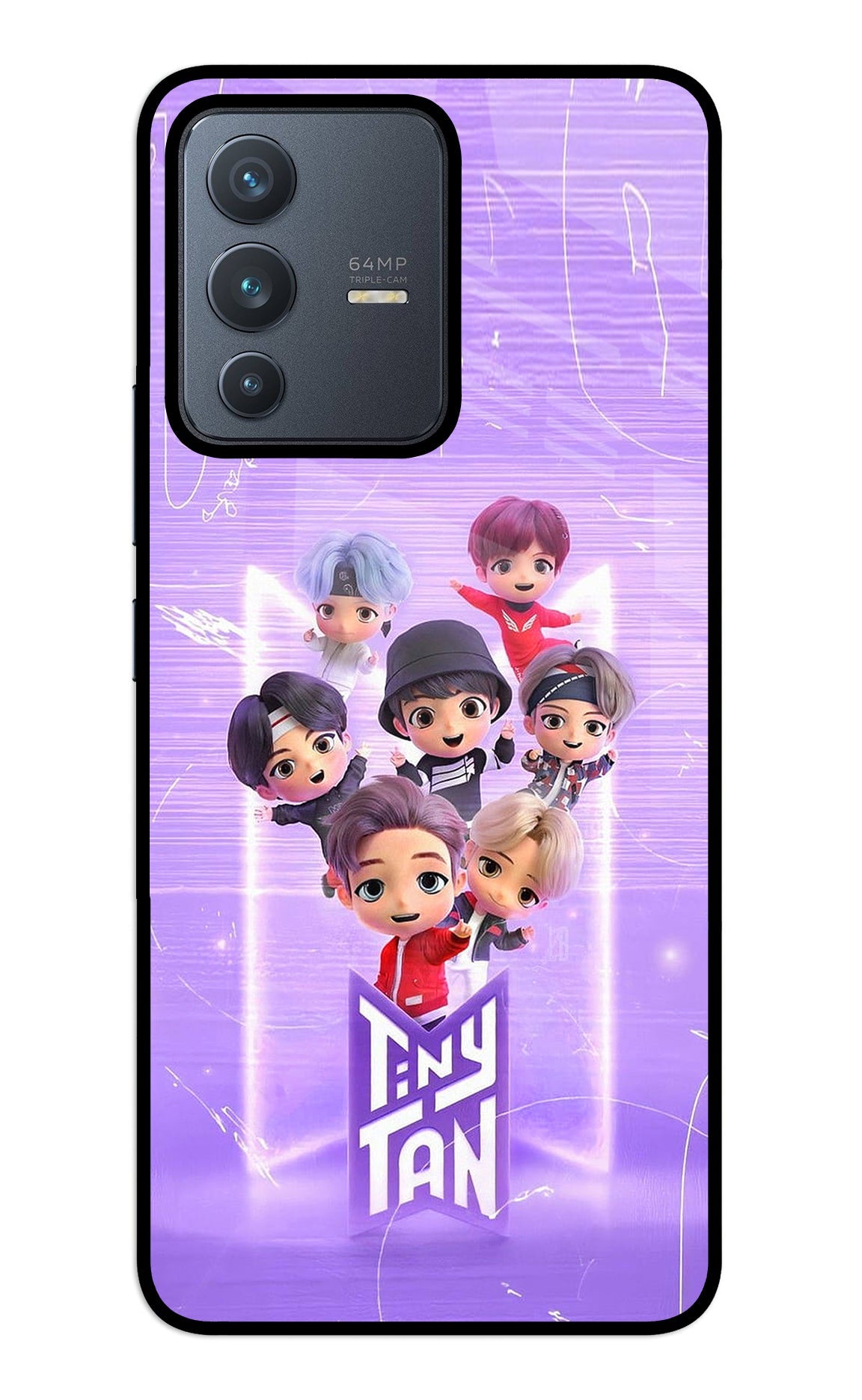 BTS Tiny Tan Vivo V23 5G Back Cover