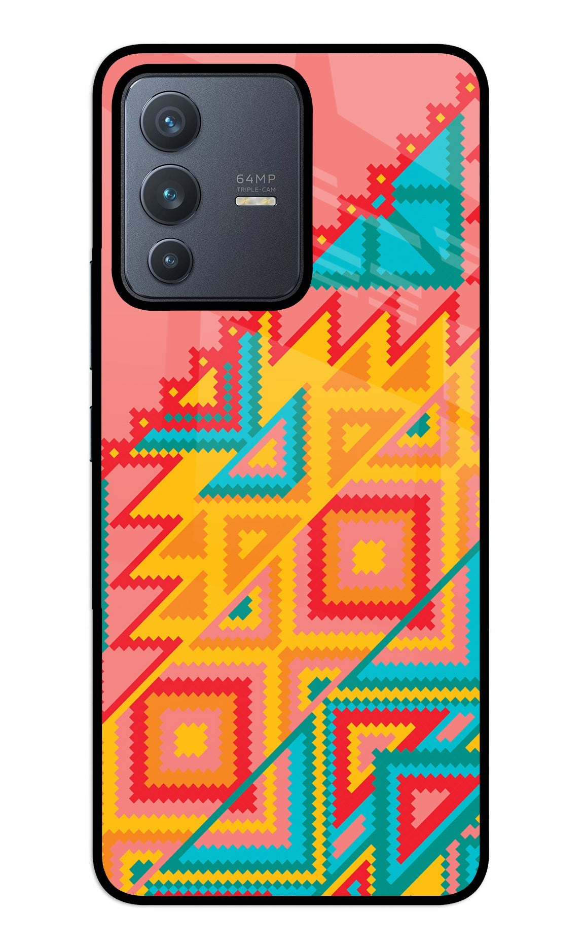 Aztec Tribal Vivo V23 5G Back Cover