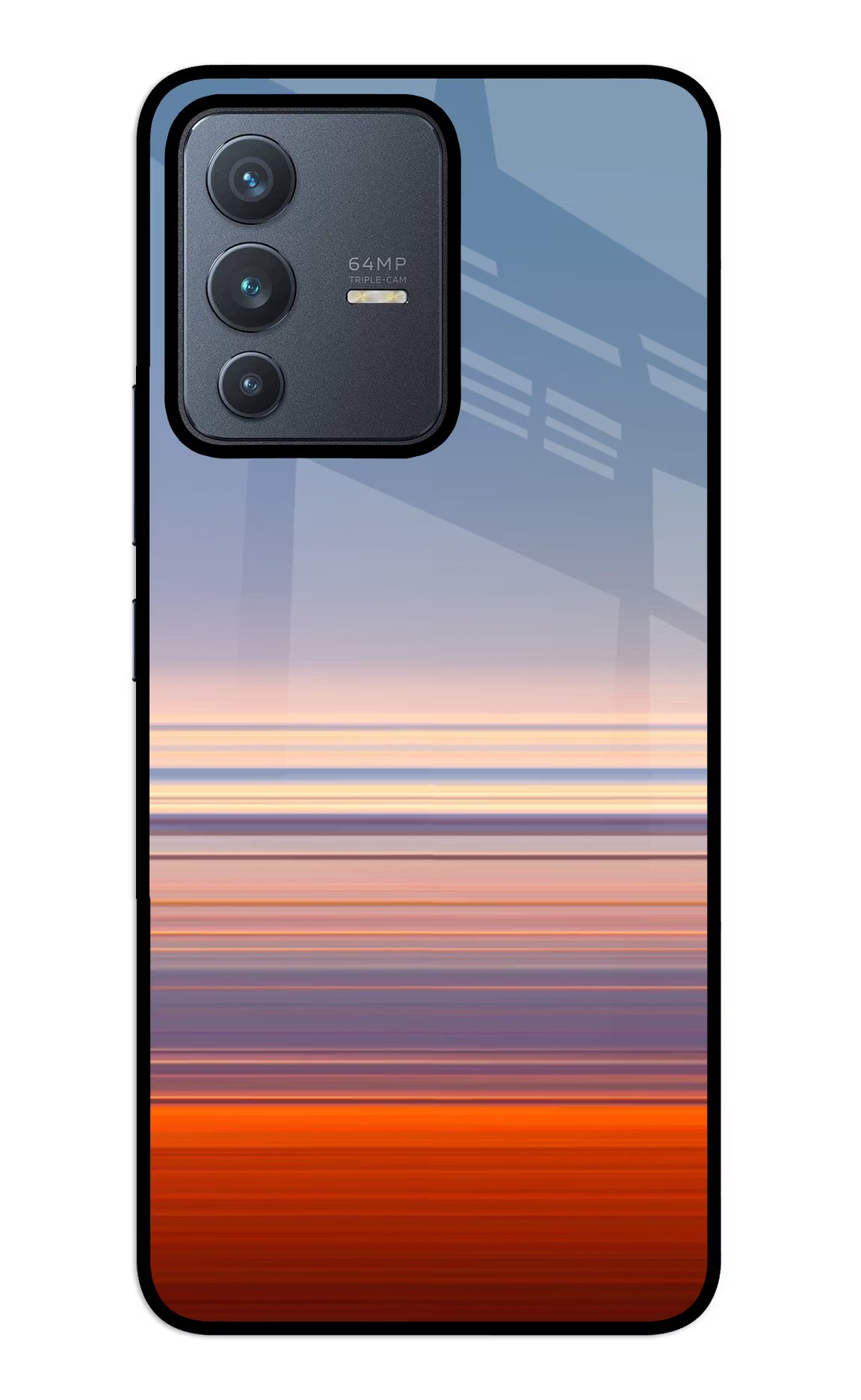 Morning Colors Vivo V23 5G Glass Case