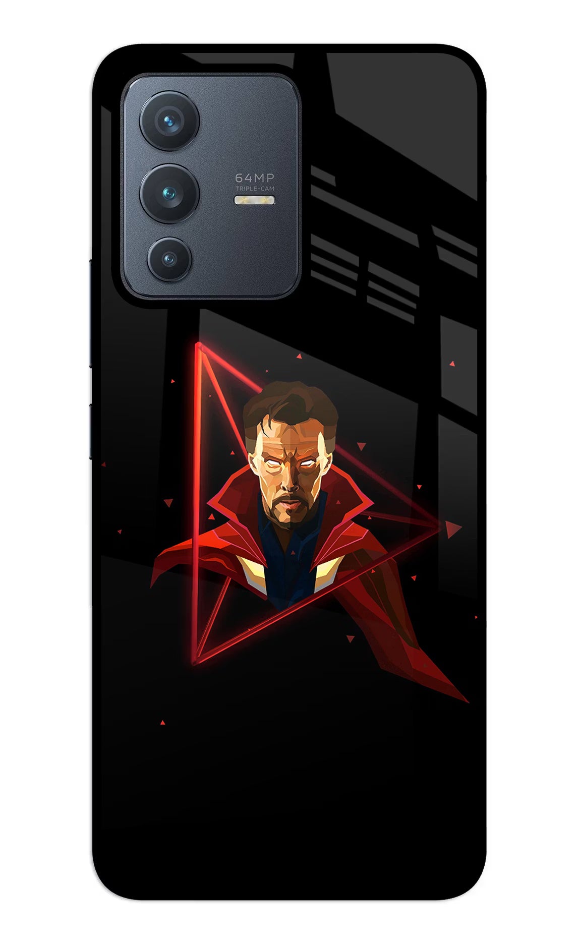 Doctor Ordinary Vivo V23 5G Glass Case Back Cover by Casekaro