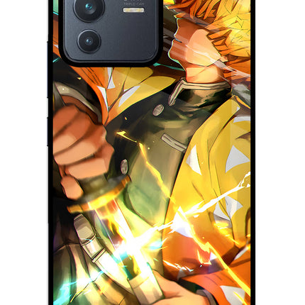 Demon Slayer Vivo V23 5G Glass Case
