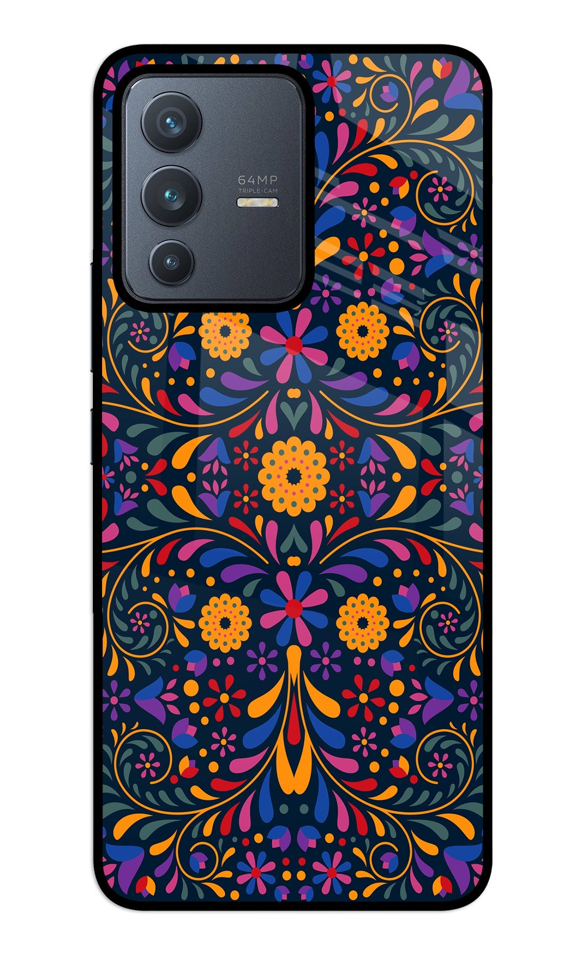 Mexican Art Vivo V23 5G Back Cover