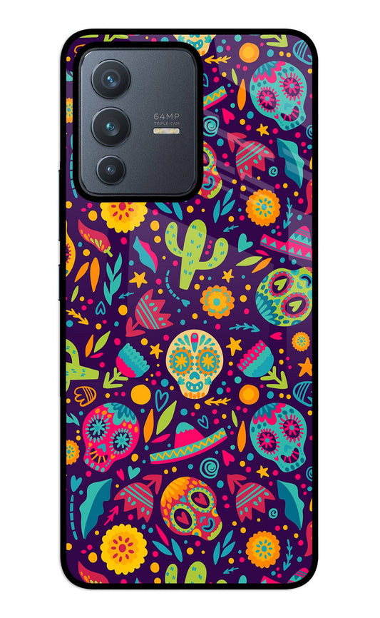 Mexican Design Vivo V23 5G Glass Case