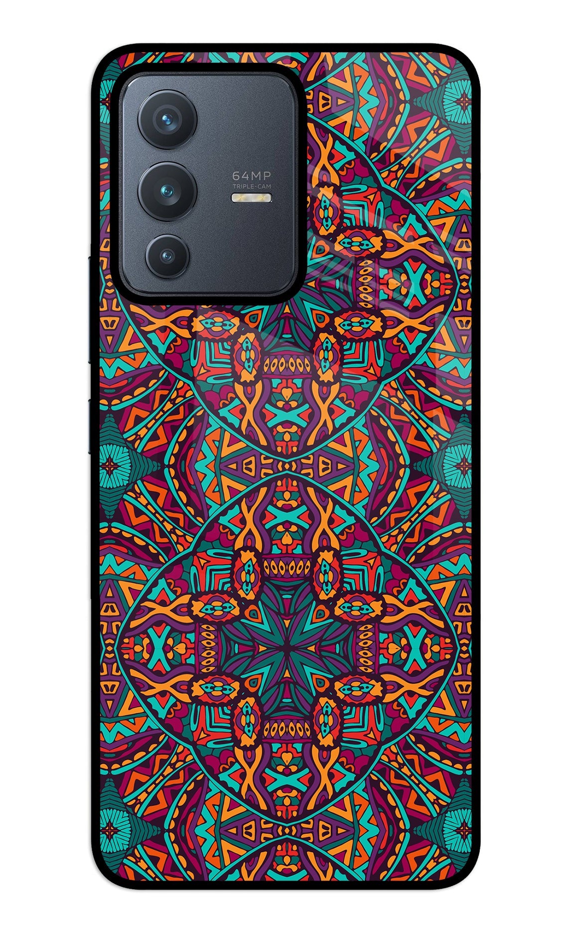 Colour Mandala Vivo V23 5G Back Cover