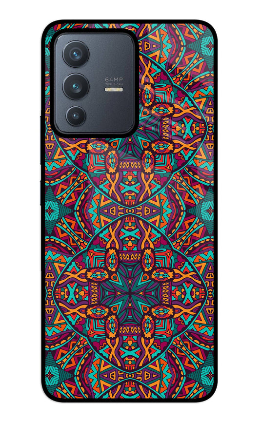 Colour Mandala Vivo V23 5G Glass Case