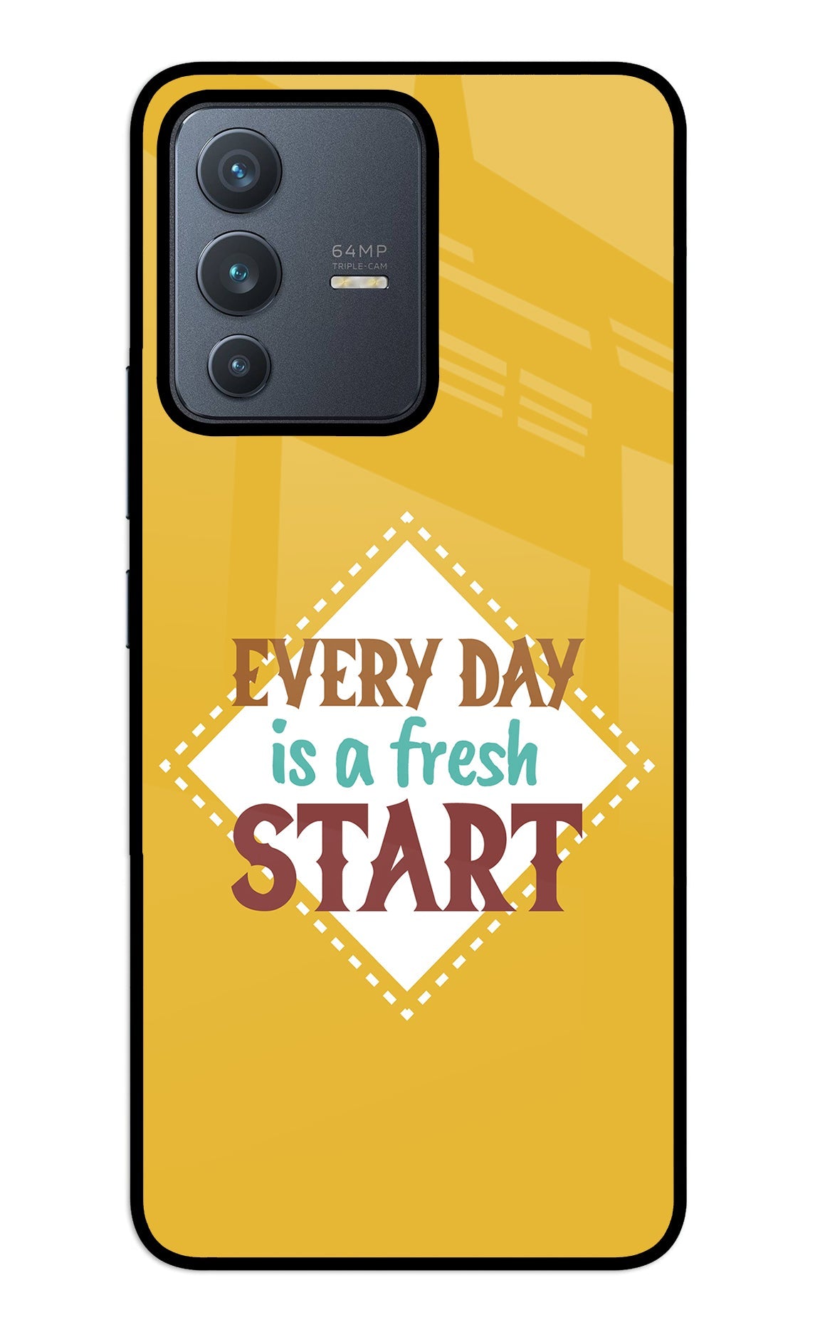 Every day is a Fresh Start Vivo V23 5G Back Cover