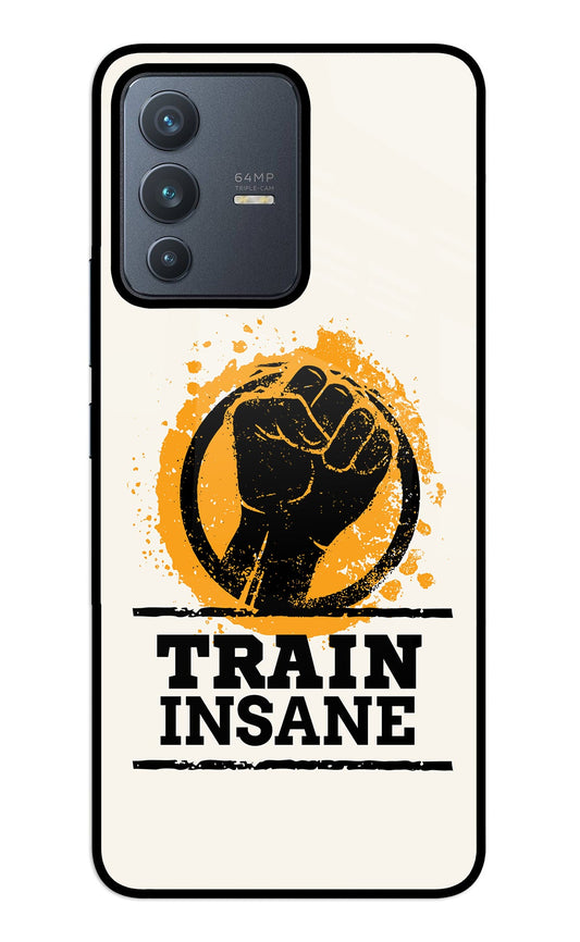 Train Insane Vivo V23 5G Glass Case