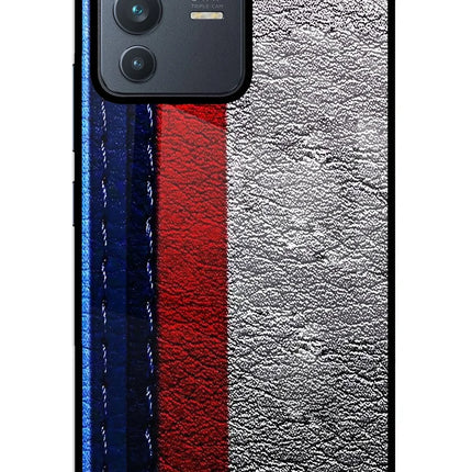 BMW Stripes Vivo V23 5G Glass Case