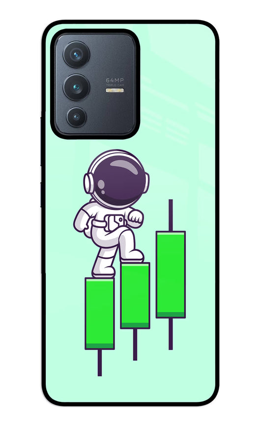 Astronaut Trader Vivo V23 5G Glass Case
