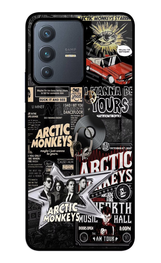 Arctic Monkeys Vivo V23 5G Glass Case