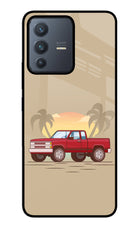 Desert Classic Drive Vivo V23 5G Glass Case