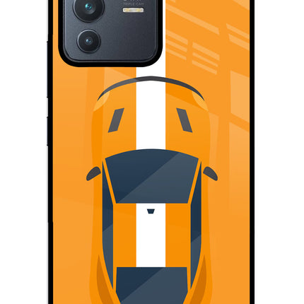Highway Pursuit Vivo V23 5G Glass Case