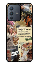 Capricorn Zodiac Vivo V23 5G Glass Case
