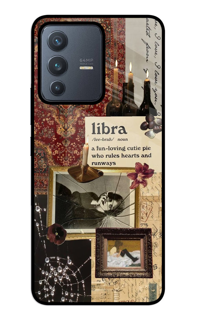 Libra Zodiac Vivo V23 5G Glass Case