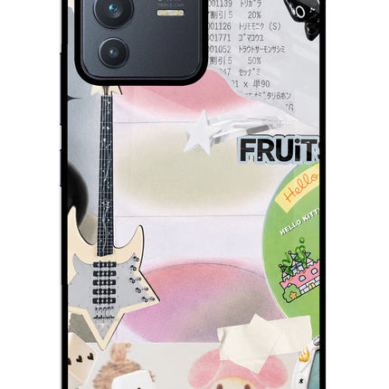 Softcore case Vivo V23 5G Glass Case