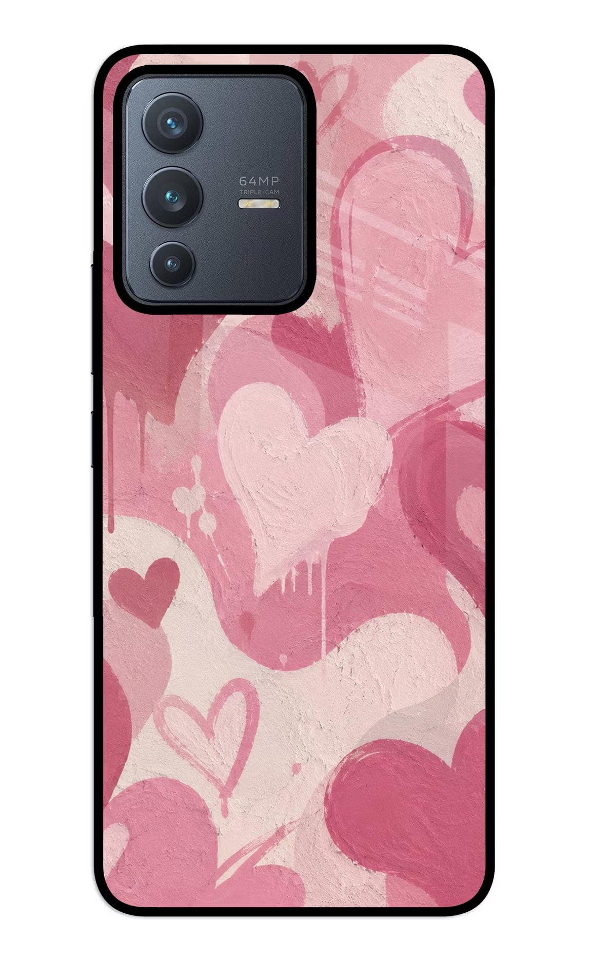 Hearty case Vivo V23 5G Glass Case