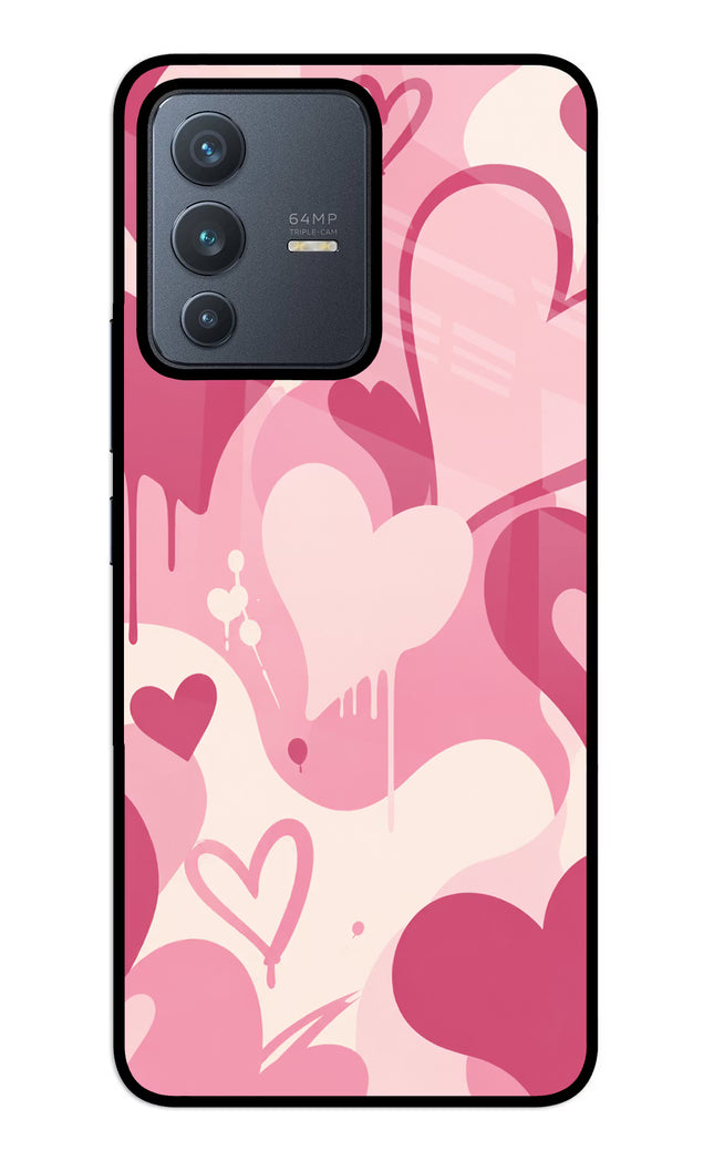 Hearty case Vivo V23 5G Glass Case