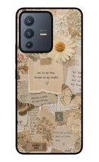 Vintage case Vivo V23 5G Glass Case