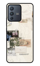Soft Aesthetic Vivo V23 5G Glass Case