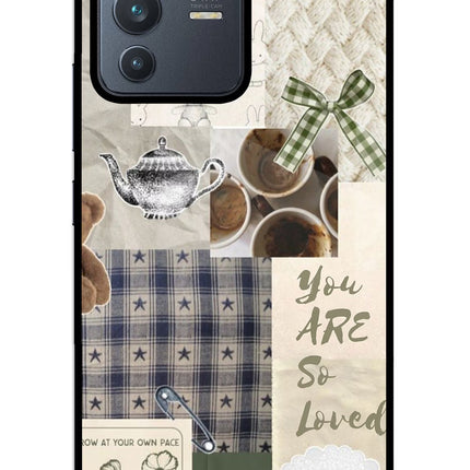 Cookie Vivo V23 5G Glass Case