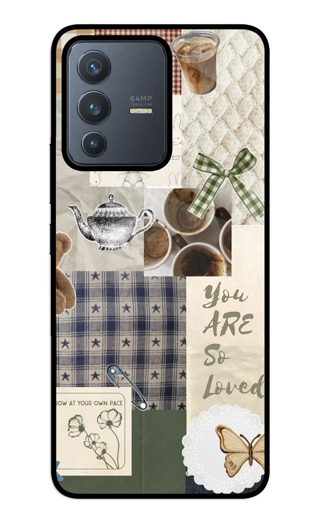 Cookie Vivo V23 5G Glass Case