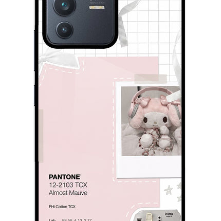Pantone Asthetic Vivo V23 5G Glass Case