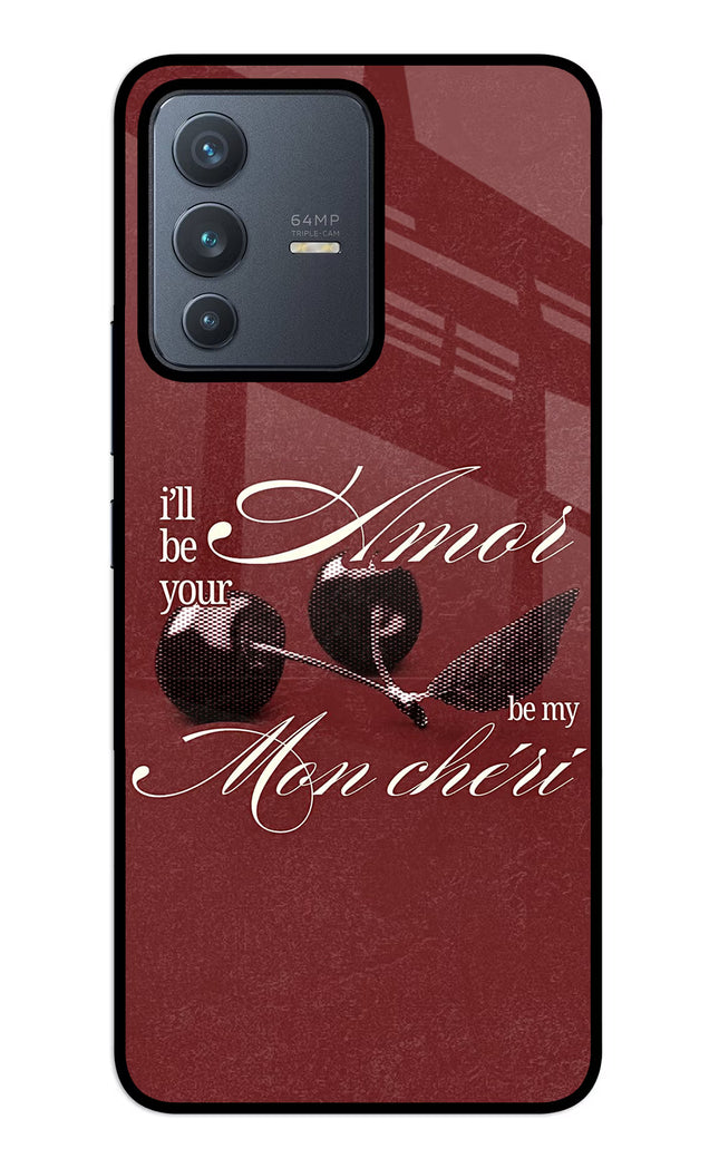 Velvet Cherry Vivo V23 5G Glass Case