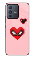 Gwen Heart Vivo V23 5G Glass Case