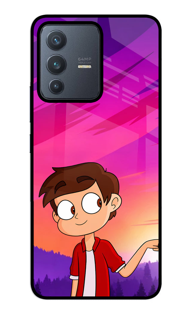 Marco Sunset Vivo V23 5G Glass Case