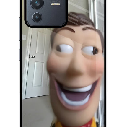 Side Eye Woody Vivo V23 5G Glass Case