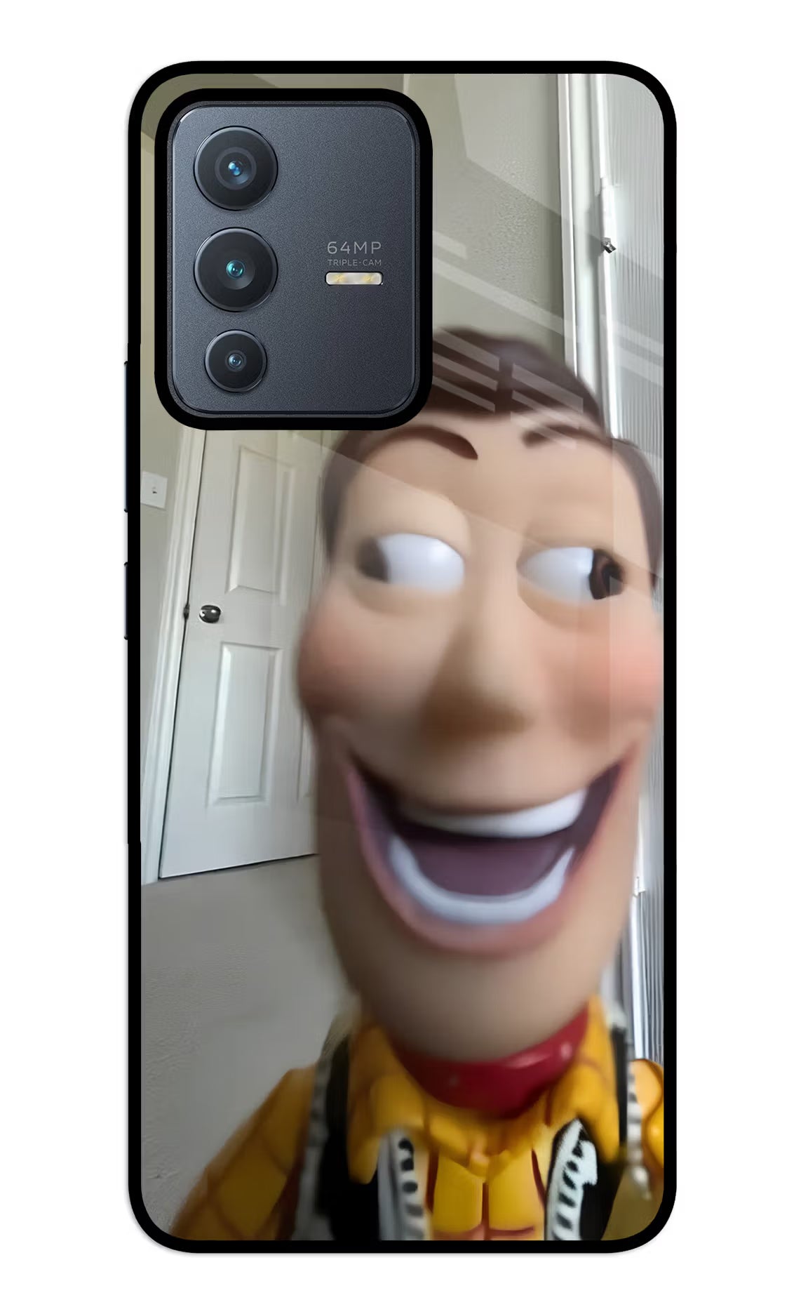 Side Eye Woody Vivo V23 5G Glass Case