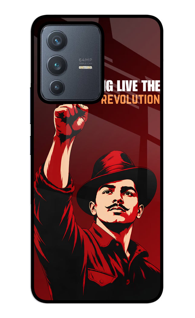 Bhagat Singh Revolution Vivo V23 5G Glass Case