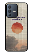 Pixel Sun Vivo V23 5G Glass Case