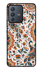 White Mayura Vivo V23 5G Glass Case