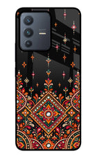 Noir Mehfil Vivo V23 5G Glass Case