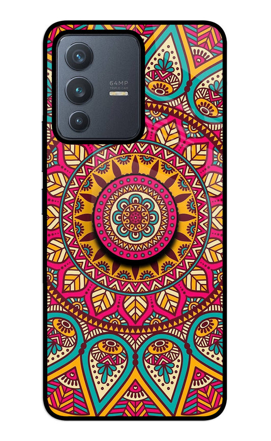 Mandala Vivo V23 5G Glass Case