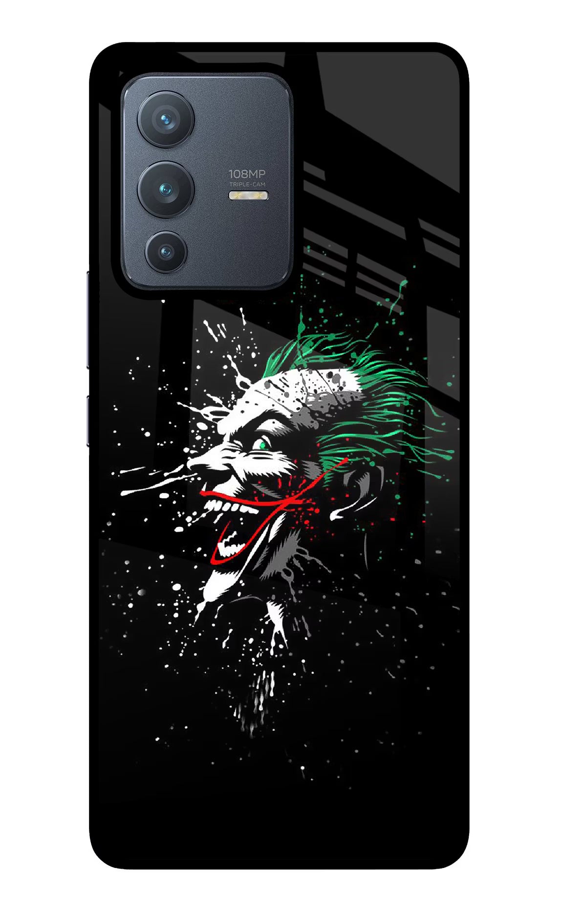 Joker Vivo V23 Pro 5G Glass Case Back Cover by Casekaro