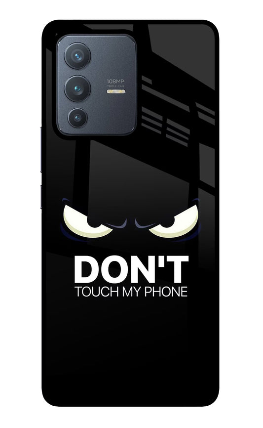 Don'T Touch My Phone Vivo V23 Pro 5G Glass Case