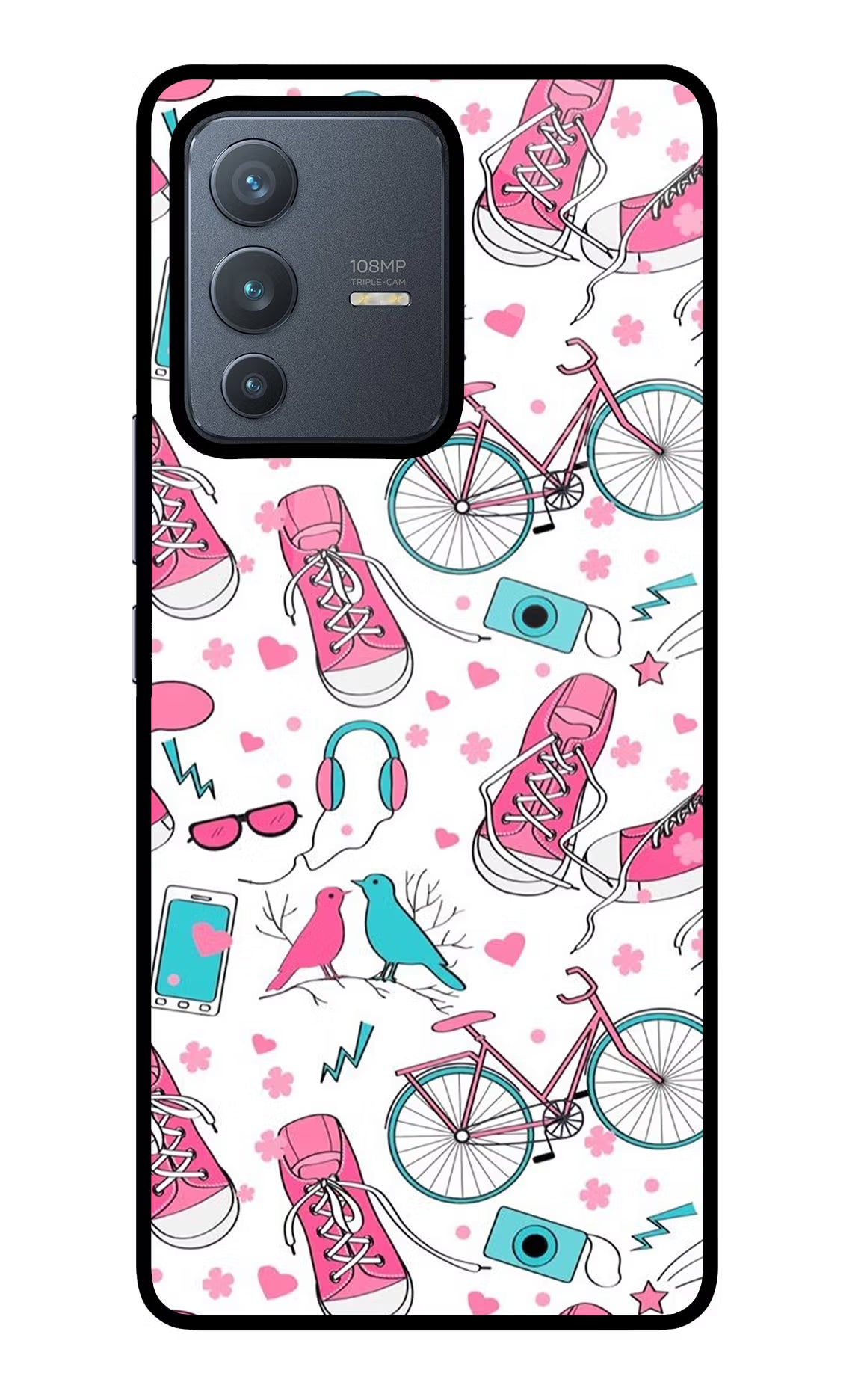 Artwork Vivo V23 Pro 5G Glass Case