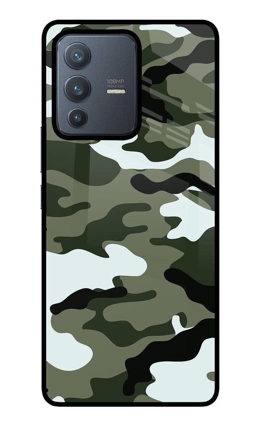 Camouflage Vivo V23 Pro 5G Glass Case