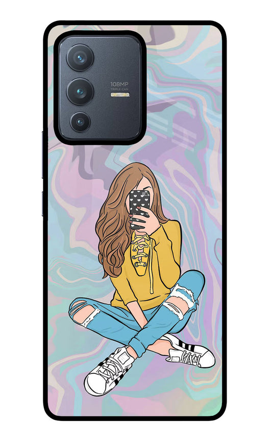Selfie Girl Vivo V23 Pro 5G Glass Case