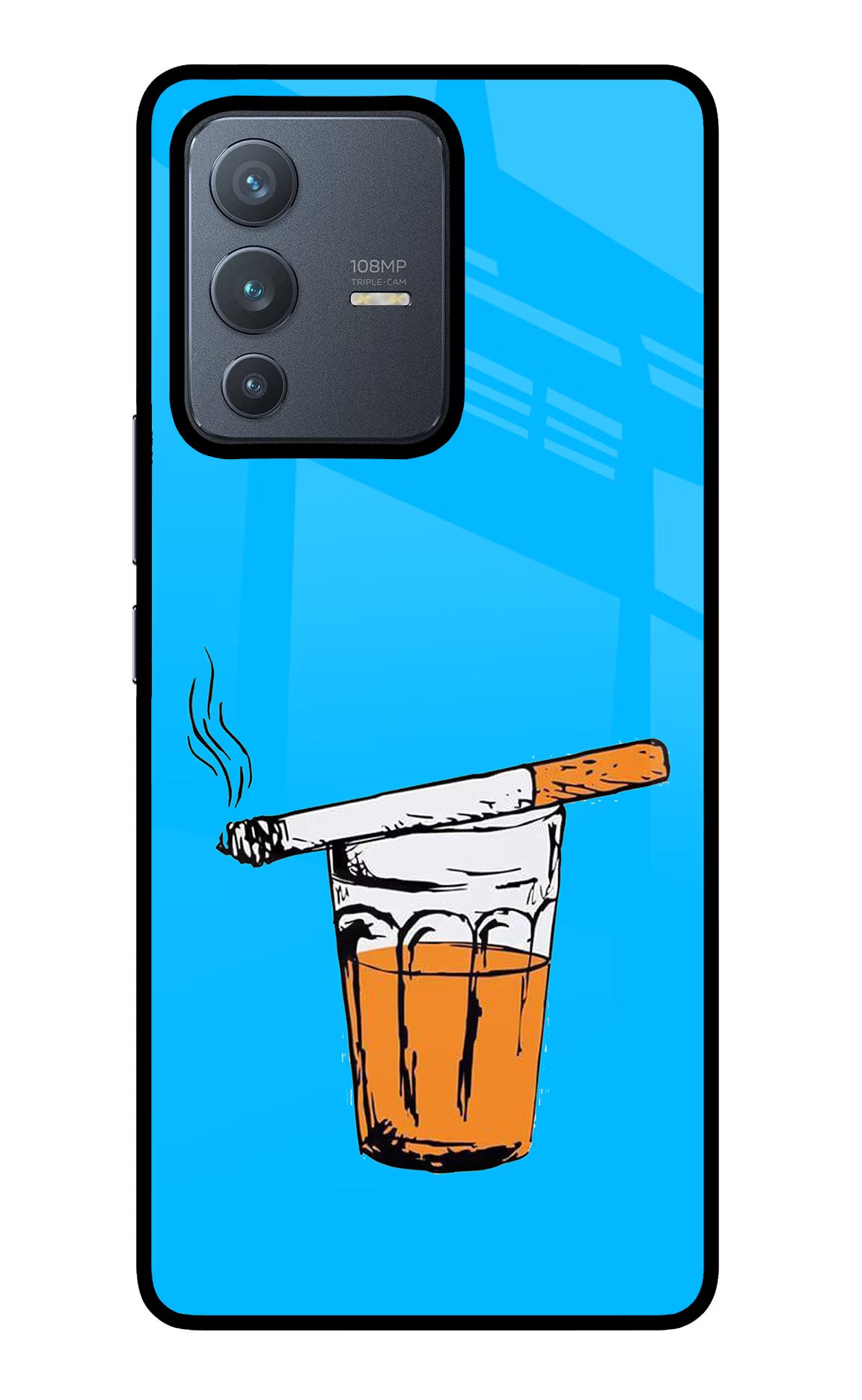 Chai Sutta Vivo V23 Pro 5G Glass Case