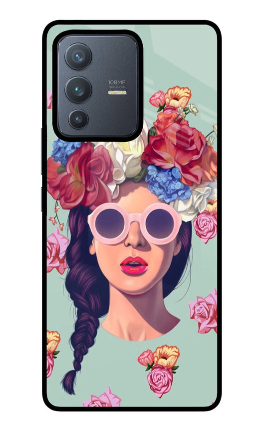 Pretty Girl Vivo V23 Pro 5G Glass Case