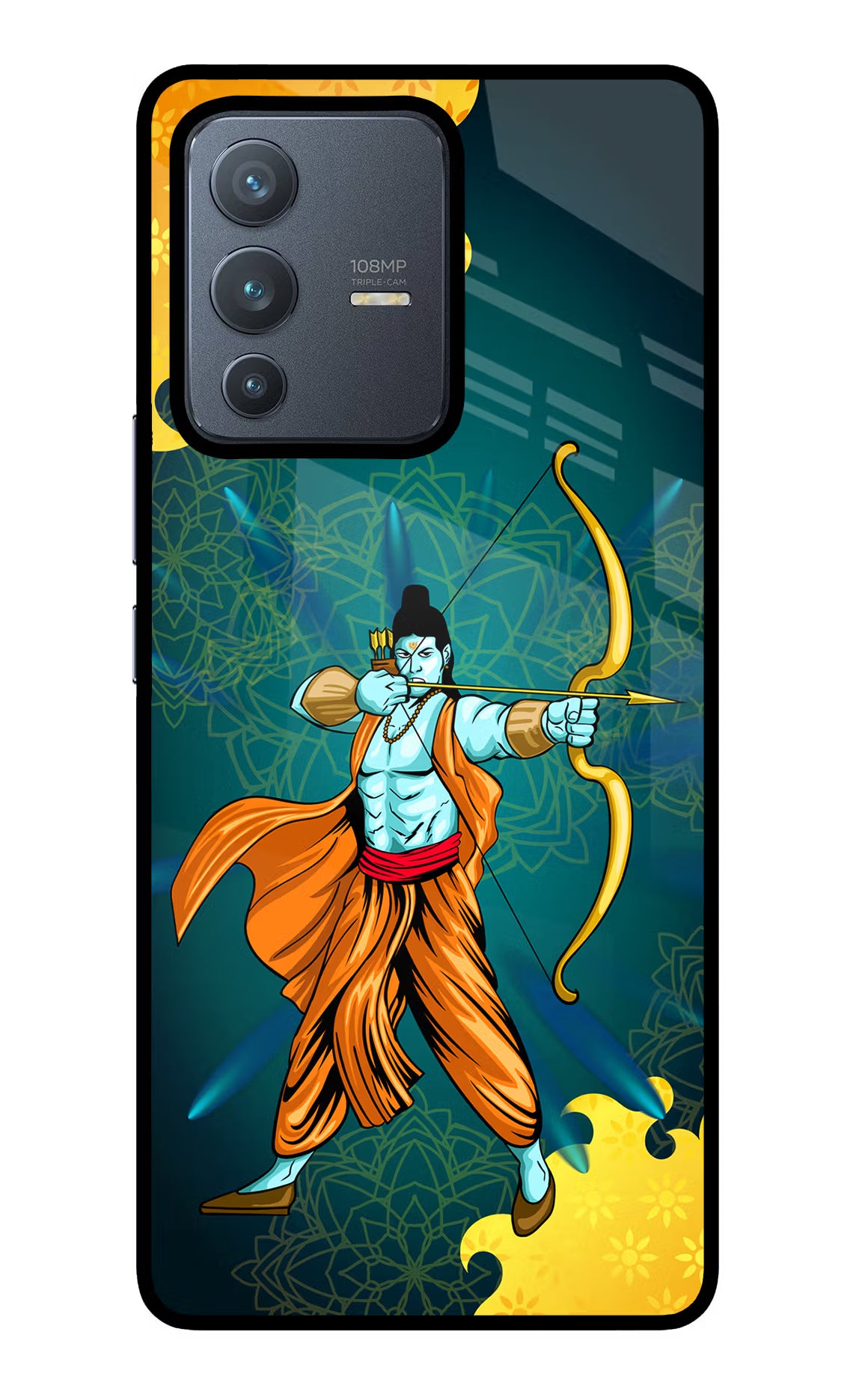 Lord Ram - 6 Vivo V23 Pro 5G Glass Case