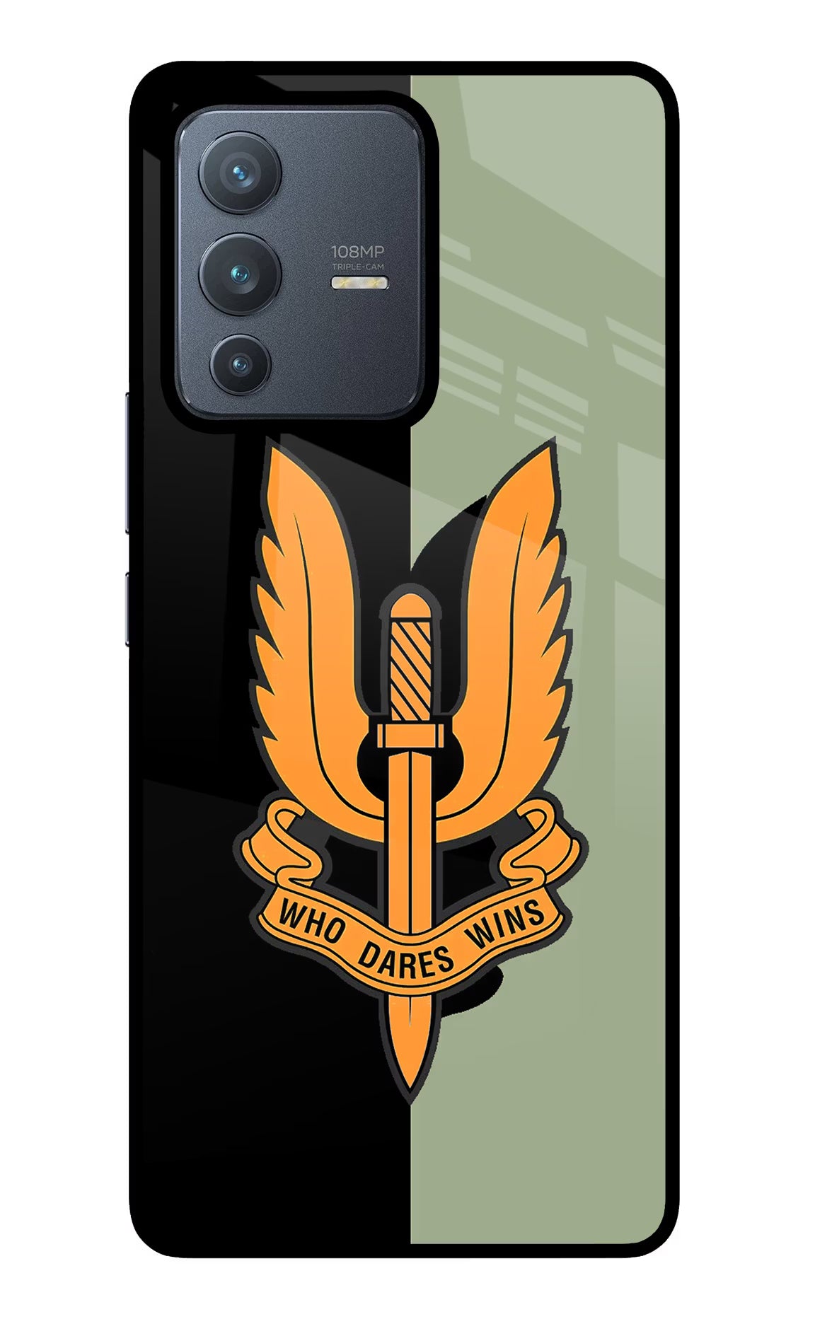 Balidan Logo Vivo V23 Pro 5G Glass Case