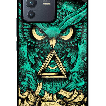 Green Owl Vivo V23 Pro 5G Glass Case