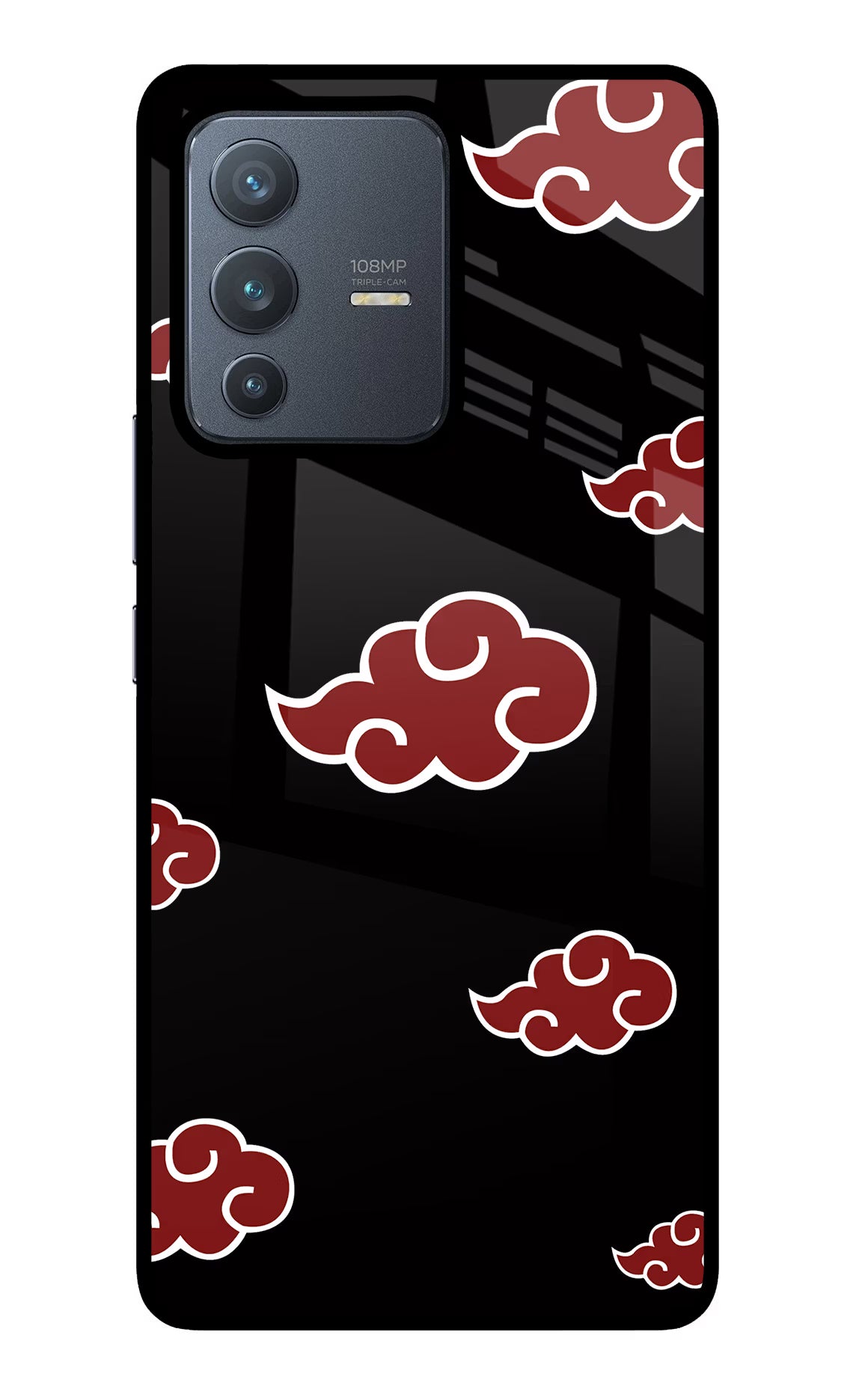 Akatsuki Vivo V23 Pro 5G Glass Case Back Cover by Casekaro