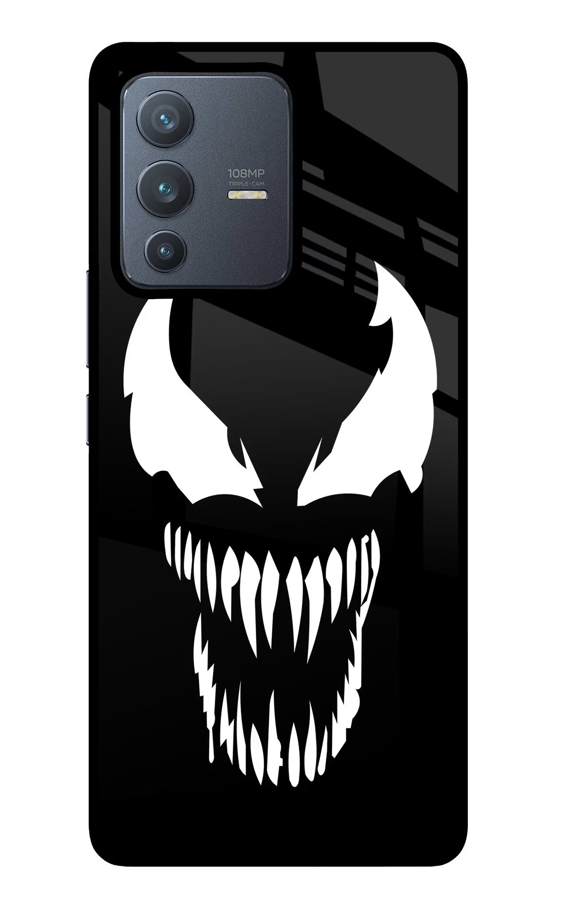 Venom Vivo V23 Pro 5G Glass Case Back Cover by Casekaro