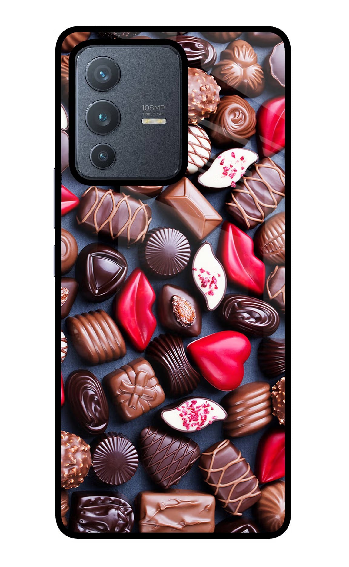 Chocolates Vivo V23 Pro 5G Glass Case